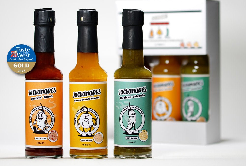 jackanapes wins taste of the west gold award for its hot sauce products