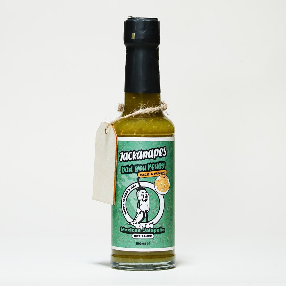 Father's Day Hot Sauce Gift with Exclusive Label Design and Hand Written Gift Tag - 150ml